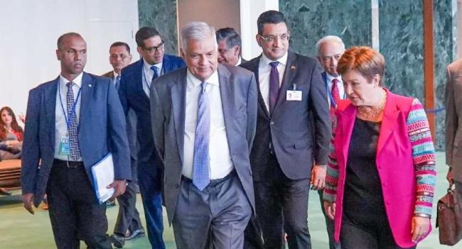 Sri Lanka President, IMF Chief discuss Debt Reworking